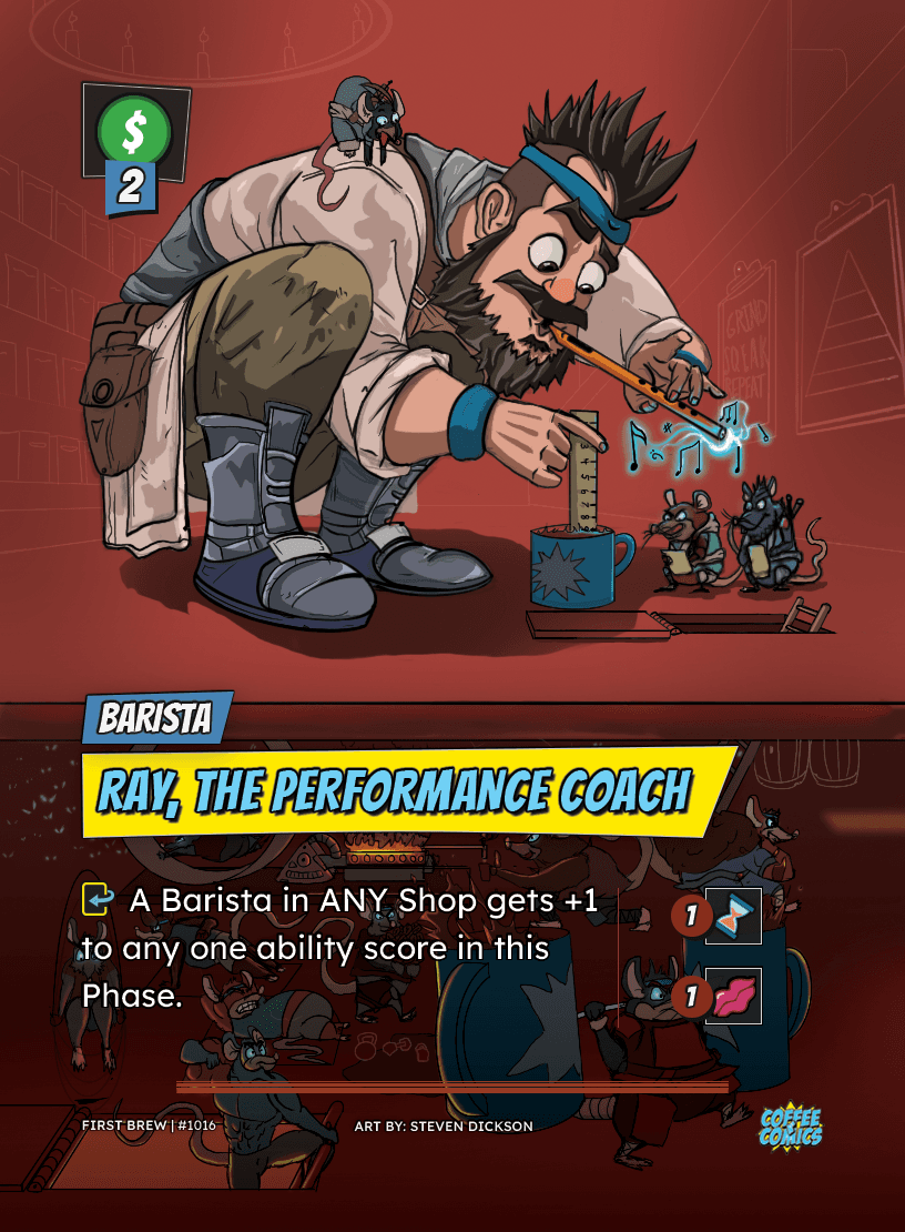 Ray, The Performance Coach card